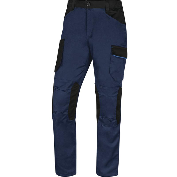 Pantalon de travail multipoches MACH 2 V3 bleu marine/bleu roi T2XL - DELTA PLUS - M2PA3BMXX