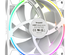 Lot de 3 Ventilateurs de boitier be quiet! Light Wings RGB - 12cm (Blanc)