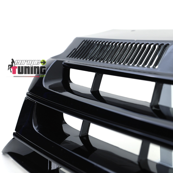CALANDRE SPORT NOIRE VOLKSWAGEN VW T5 BUS TRANSPORTEUR FACELIFT 09-15 (05645)