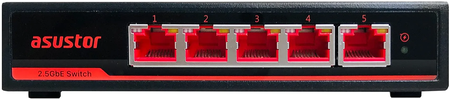 Switch réseau ethernet 2,5Gbit/s Asustor Switch'nstor ASW205T - 5 ports