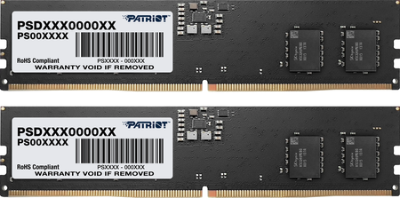 Kit Barrettes mémoire 32Go (2x16Go) DIMM DDR5 Patriot Signature Line 5600MHz (Noir)