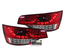 FEUX ARRIERES ROUGES CLAIRS A LED AUDI Q7 2005-2009 (14576)