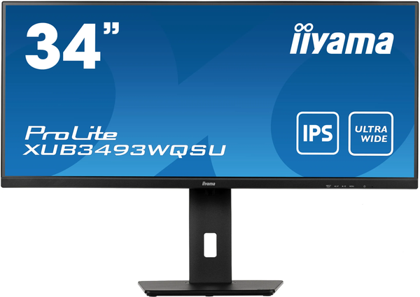 Ecran 34" Iiyama ProLite XUB3493WQSU-B5 UWQHD (Noir)