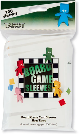 Lot de 100 Sleeves Board Game 70x120mm (Transparent)