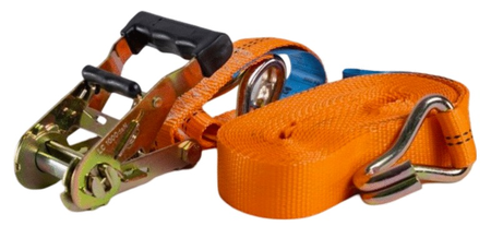 Sangle d'arrimage à crochets rapprochés 2T orange 6m x 35mm - MURTRA - NP2000/56-6