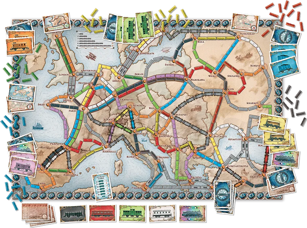 Jeu - Les Aventuriers du Rail : Europe 1912 (Extension)