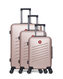 Set de 3 Valises Rigides Grand Format, Taille Moyenne et Valise Cabine ZURICH