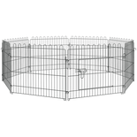 Parc enclos pour chiens chiots 71Lx61H cm