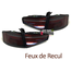FEUX ROUGES NOIRS LED SEQUENTIELS DYNAMIQUES AUDI A4 B8 BERLINE PH2 A LED DE SERIE (05594)