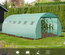 Bâche de rechange serre tunnel 6L x 3l x 2H m PE fenêtres + porte