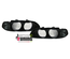 VITRES CACHES PHARES FEUX AVANTS CLIGNOTANTS FUMES NOIRS BMW SERIE 5 E39 PHASE 1 (10080)