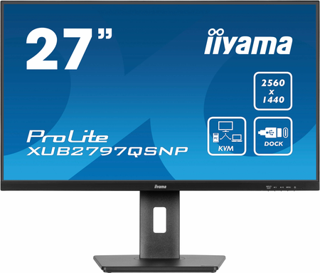 Ecran 27" Iiyama ProLite XUB2797QSNP-B1 Quad HD 100Hz (Noir)