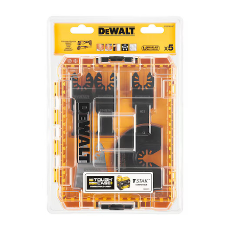 Coffret Toughcase 5 pièces (2 x DT20701 + DT20704 + DT20711 + DT20714) - DEWALT - DT20761-QZ