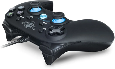 Manette de jeu sans fil Bluetooth Spirit of Gamer PGP Pro Gaming pour PS4 (Noir)
