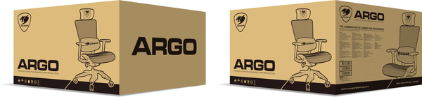 Fauteuil ergonomique Cougar Argo (Noir)