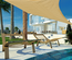 Voile d'ombrage rectangulaire 4x6 m sable
