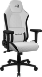 Fauteuil Gamer Aerocool Crown Leatherette (Blanc) 