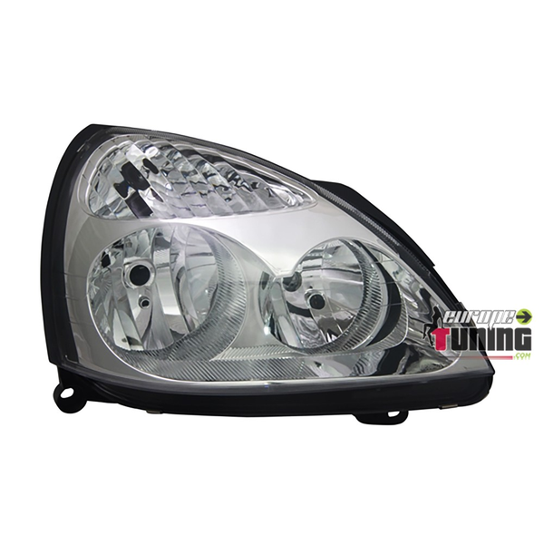 PHARE DROIT ORIGINE FEU PASSAGER CHROME RENAULT CLIO 2 / CLIO CAMPUS 2001-2012 (02710)