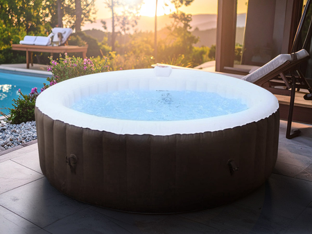 Spa gonflable rond Bulles 4 places - AquaZendo