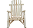 Fauteuil de jardin rocking chair bois de pin