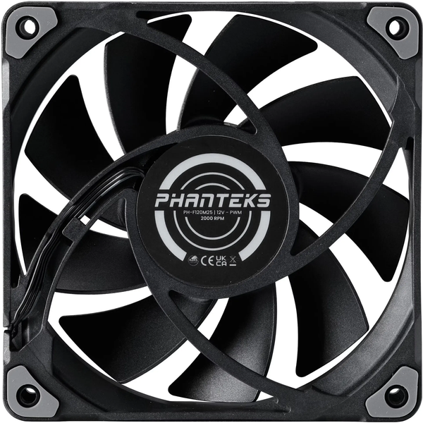 Ventilateur de boitier Phanteks M25 - 12cm (Noir)