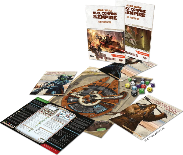 Jeu de Rôle : Star Wars - Aux Confins de l'Empire (Kit d'Initiation)