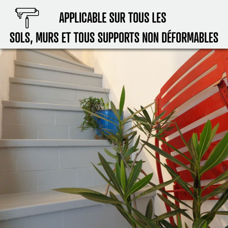 Peinture sol béton extérieur et ciment - SOLTHANE | Maison Etanche