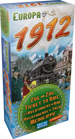 Jeu - Les Aventuriers du Rail : Europe 1912 (Extension)