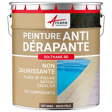 Peinture antidérapante sol extérieur - SOLTHANE RD | Maison Etanche