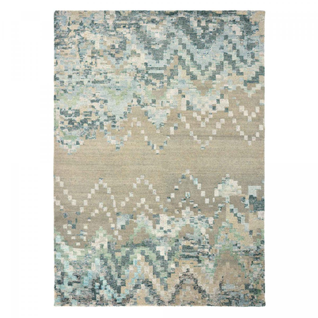 Tapis salon ANAPURNA tissé en laine