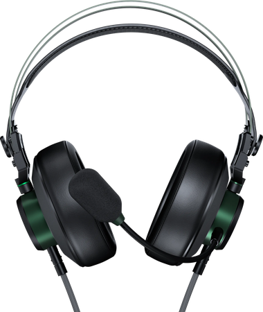 Casque Gamer filaire Cougar VM410 (Noir/Vert)