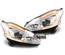 PHARES AVANTS CHROME FEUX DE JOUR - DIURNE - DRL - LEDS PEUGEOT 208 (04709)