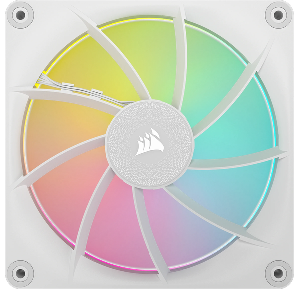 Ventilateur de boitier Corsair iCue Link LX RGB - 14cm (Blanc)
