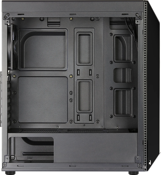 Boitier Moyen Tour ATX AeroCool Shard Tempered Glass ARGB avec panneau vitré (Noir)