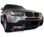GRILLES CALANDRES SPORT NOIRES MATES POUR BMW X3 E83 2003-2006 (04000)