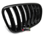 GRILLES CALANDRES SPORT NOIRES BRILLANTES BMW X5 E70 & X6 E71 (05012)
