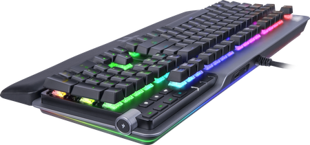 Clavier Gamer mécanique (Cherry MX Silver) Thermaltake Argent K5 RGB (Argent)