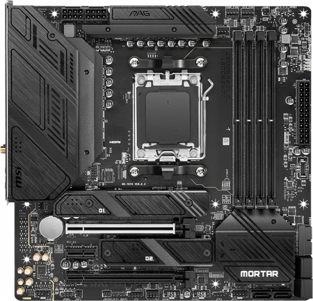 Carte Mère MSI Mag B650M Mortar WiFi (AM5) Micro ATX