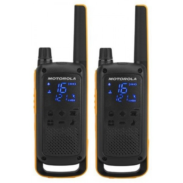 Talkie walkie T80 Extreme Twin Jaune - MOTOROLA - B8P00810YDEMAG
