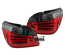 FEUX A LEDS ROUGES NOIRS BMW SERIE 5 E60 BERLINE PHASE 1 2003-2007 (11851)