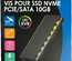 Boitier externe USB 3.2 Connectland RGB - S-ATA/NVMe M.2 Type 2280 (Noir)