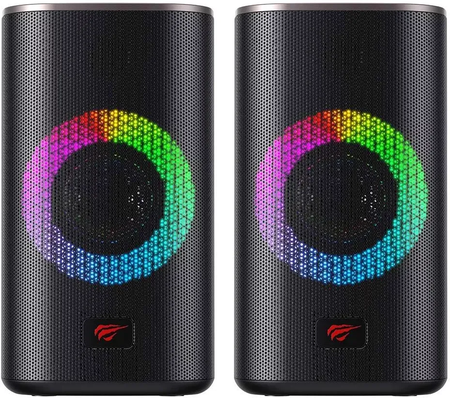 Enceintes bluetooth Havit SK212 RGB (Noir)