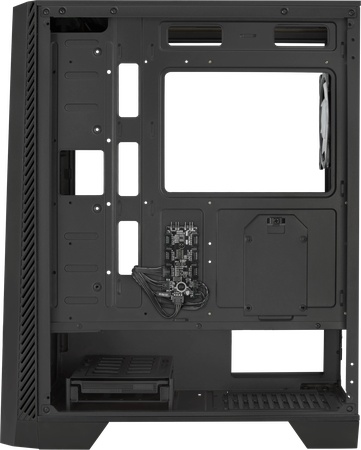 Boitier Moyen Tour E-ATX AeroCool Mirage V1 RGB avec panneau vitré (Noir)