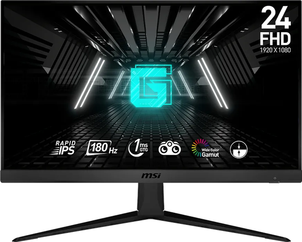 Ecran 24" MSI Gaming G2412F Full HD 180Hz (Noir)