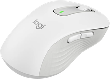 Souris sans fil Logitech Signature M650 L pour gaucher (Blanc)