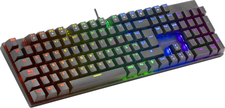 Clavier Gamer mécanique (Brown Switch) Mars Gaming MK422 RGB (Noir)