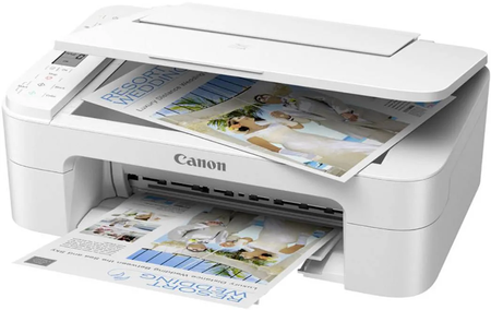 Imprimante Multifonction Canon Pixma TS3351 (Blanc)