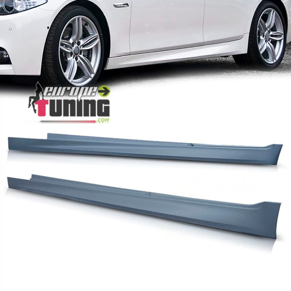 2 BAS DE CAISSE SPORT LIGNE PACK M5 BMW SERIE 5 F10 F11 PHASES 1 ET 2 LCI (05632)