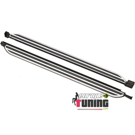 MARCHES PIEDS EN ALUMINIUM BROSSE VOLKSWAGEN VW TIGUAN II (2016- ) (05029)