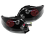 FEUX TUNING LEXUS NOIRS POUR PEUGEOT 206 CC (03411)